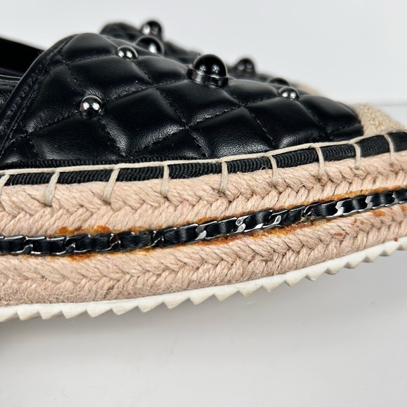 Karl Lagerfeld leather espadrilles, 11, NEW, platform, Elevated Streetwear - Picture 8 of 12